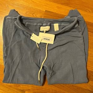 NWT The Great Cropped Sweatpants in dutch blue